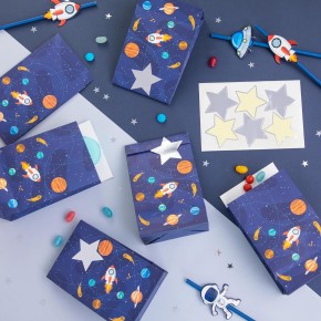 6 Partytüten Kosmos