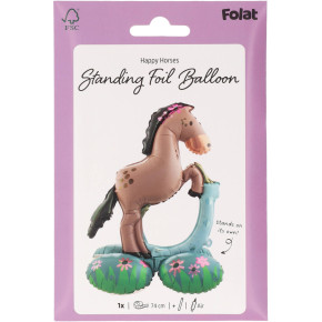 Stehender Folienballon Pferd