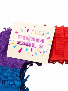 Pinata Zahl 9