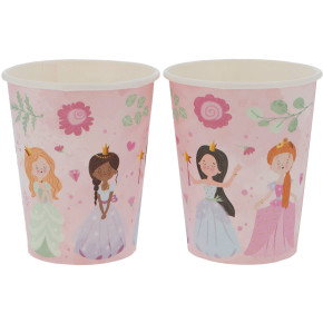 8 Party-Becher Pretty Princess