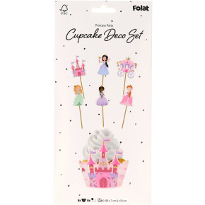 Cupcake Deko Set Pretty Princess