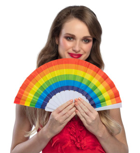 Fächer Regenbogen