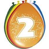 Deko-Set für den 2. Geburtstag