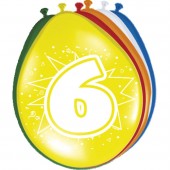 Deko-Set für den 7. Geburtstag