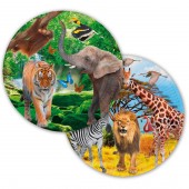 104-teiliges Set: Zoo und Safari