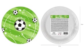 6 Teller Fußball