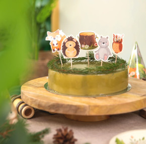 9 Party-Picker Waldtiere
