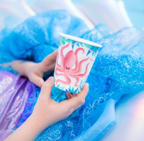 6 Party-Becher Ozean