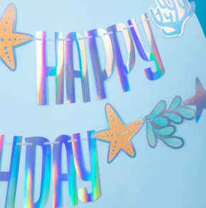 Happy Birthday Girlande Ozean