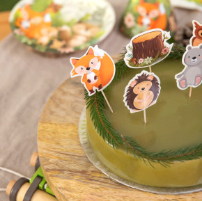 9 Party-Picker Waldtiere