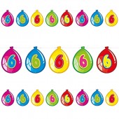 Deko-Set für den 7. Geburtstag