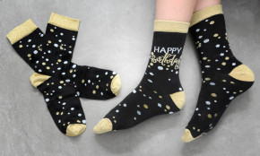 Socken - Happy Birthday