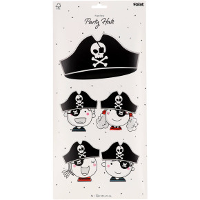 6 Piratenhüte