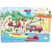 108-teiliges Set: Feuerwehr