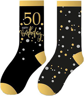 Socken - Happy Birthday 50. Geburtstag