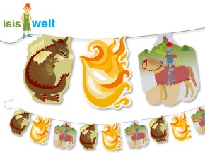 59-teiliges Spar-Set: Ritter und Drache