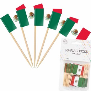50 Flaggenpicker Mexiko